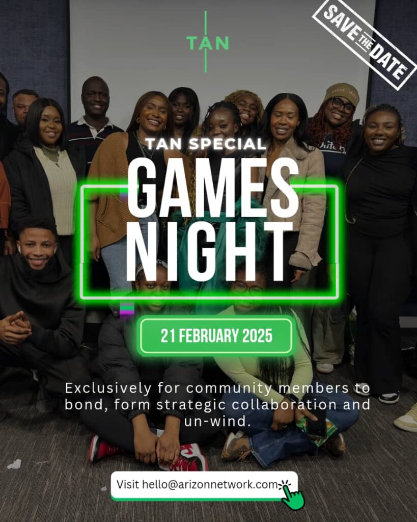 Games Night (Feb-25): Young African professionals Manchester